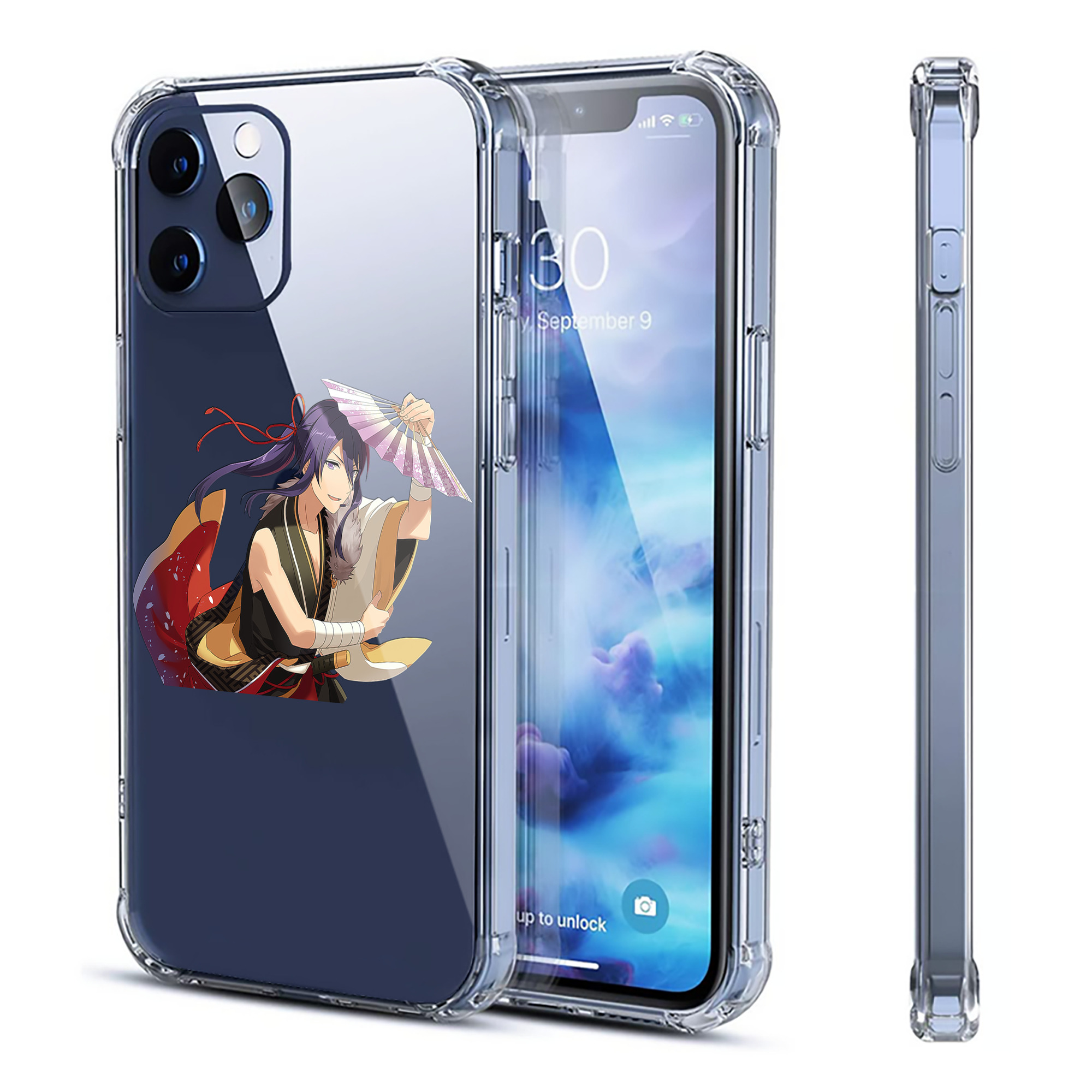 （画像用） あんさんぶるスターズ! Ensemble Stars 【iPhone 12シリーズ対応】透明スマホケース（クリアソフトケース）